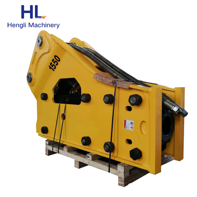 El martillo hidráulico HL155 silenció el tipo triturador hidráulico Jack Hammer For Mini Excavators de la roca