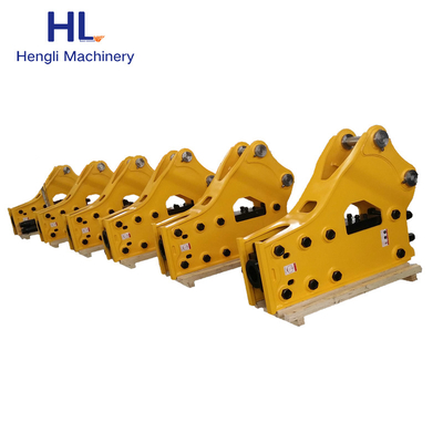 Tipo popular martillo del silencio del nuevo diseño HL165 de Parts Hydraulic Breaker del excavador de la maquinaria todo el excavador Used de las marcas