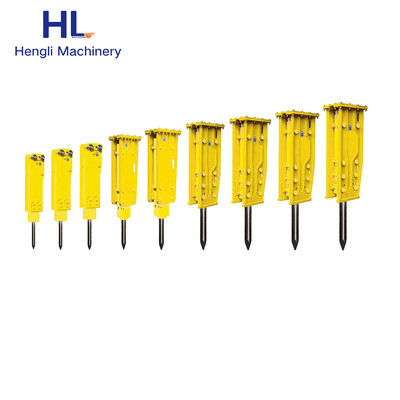 Pila hidráulica del martillo de HL190 49 Ton Excavator Hydraulic Breaker Rod grande